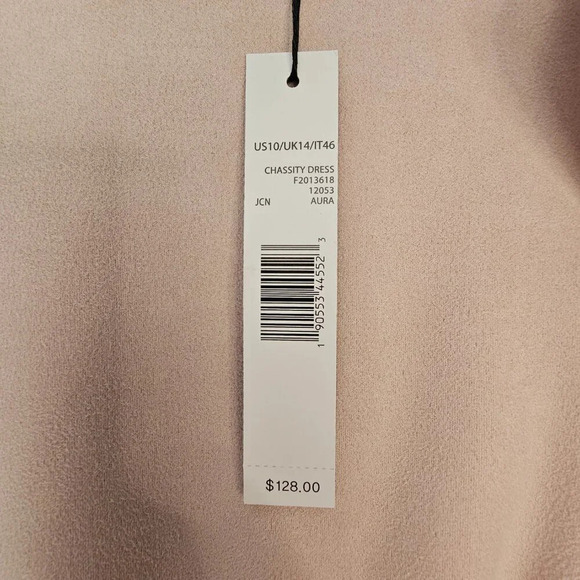 T. TAHARI  CHASSITY DRESS  SOFT PINK SIZE 10  NWT - Picture 12 of 12